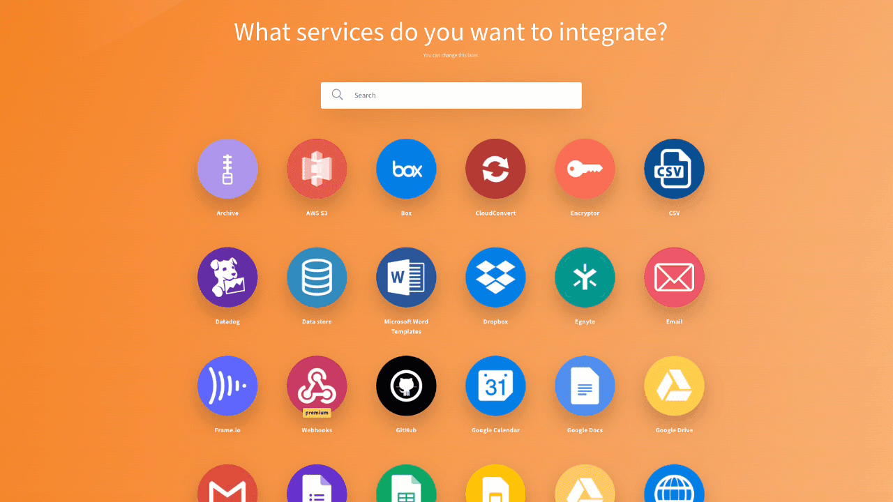 Workfront Fusion has a number of different connectors into enterprise apps.